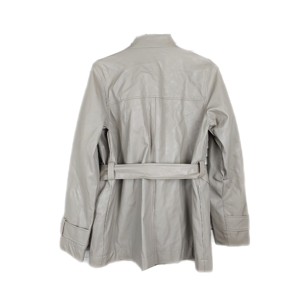NWT A New Day Womens Faux Leather Anorak Jacket - Picture 9 of 9